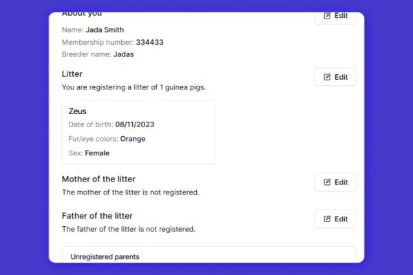 The user can go straight back to the relevant step